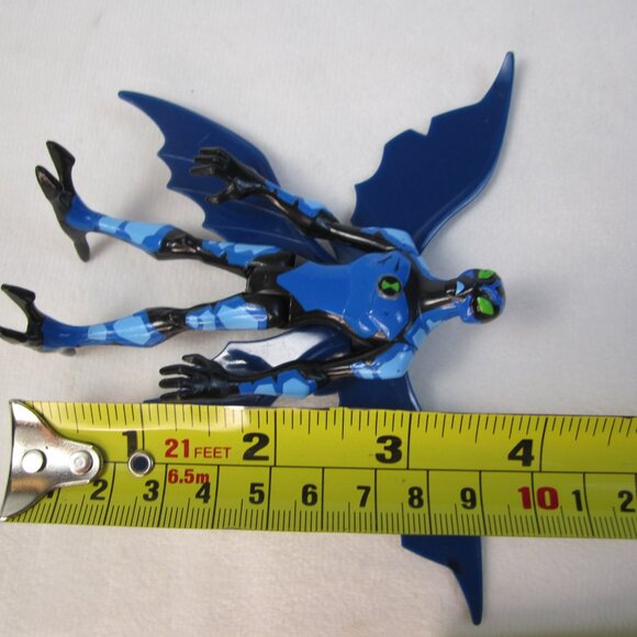 Ben 10 Alien Force Big Chill 4" Blue Action Figure - Picture 11 of 11